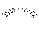 2001-2004 LB7 Duramax Return Line Gasket Kit - E05 10104